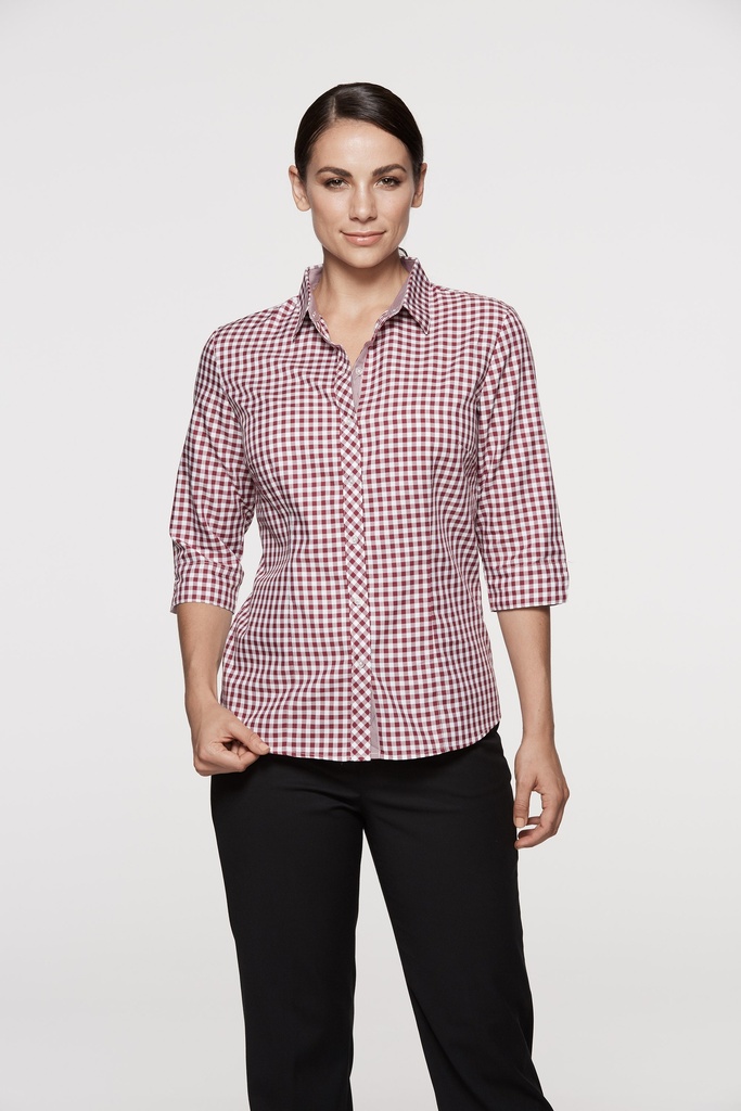 [AP2909T] BRIGHTON LADY SHIRT 3/4 SLEEVE - N2909T