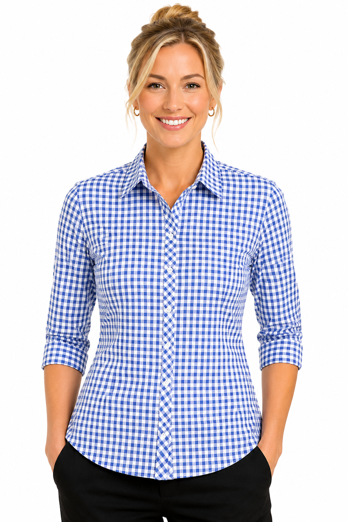 [AP2909T] BRIGHTON LADY SHIRT 3/4 SLEEVE - N2909T