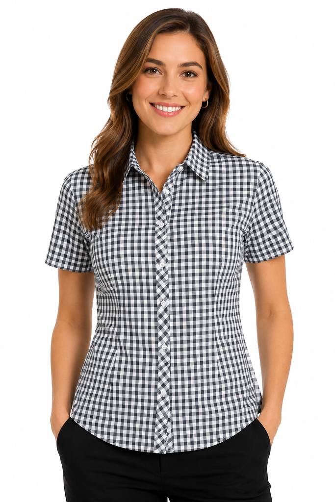 [AP2909S] BRIGHTON LADY SHIRT SHORT SLEEVE - N2909S