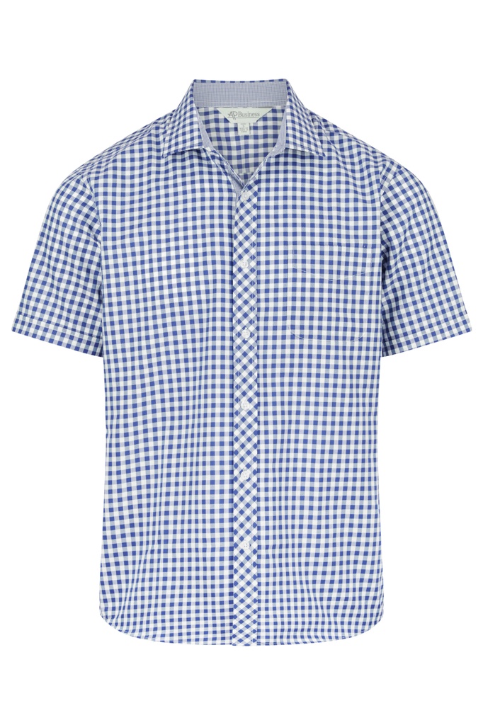 [AP1909S] BRIGHTON MENS SHIRT SHORT SLEEVE - N1909S