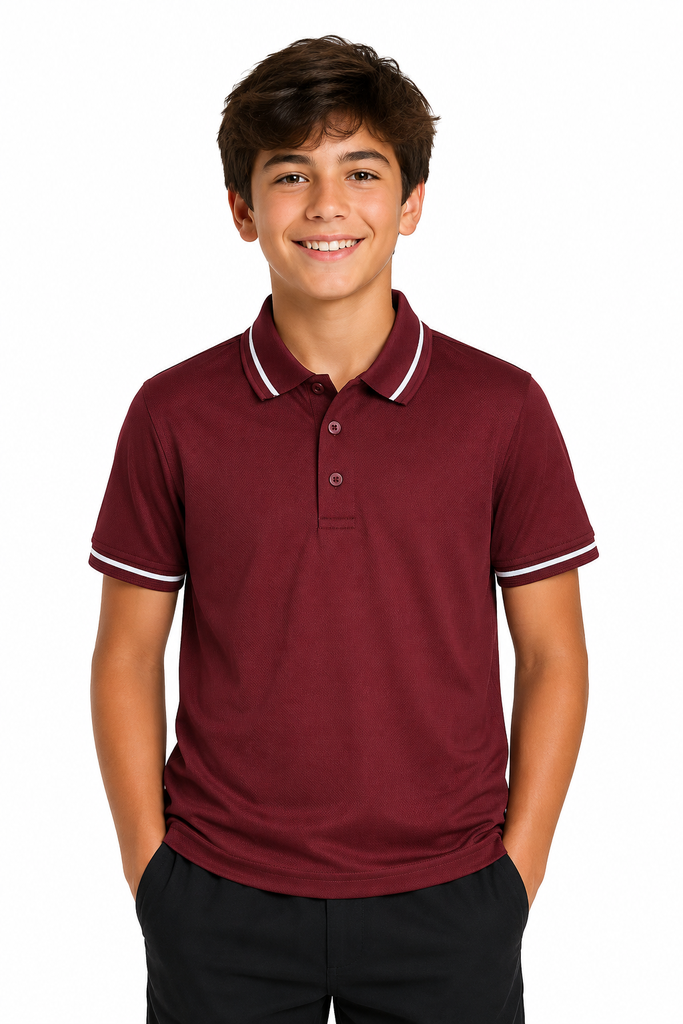 [AP3319] COTTESLOE KIDS POLOS - N3319