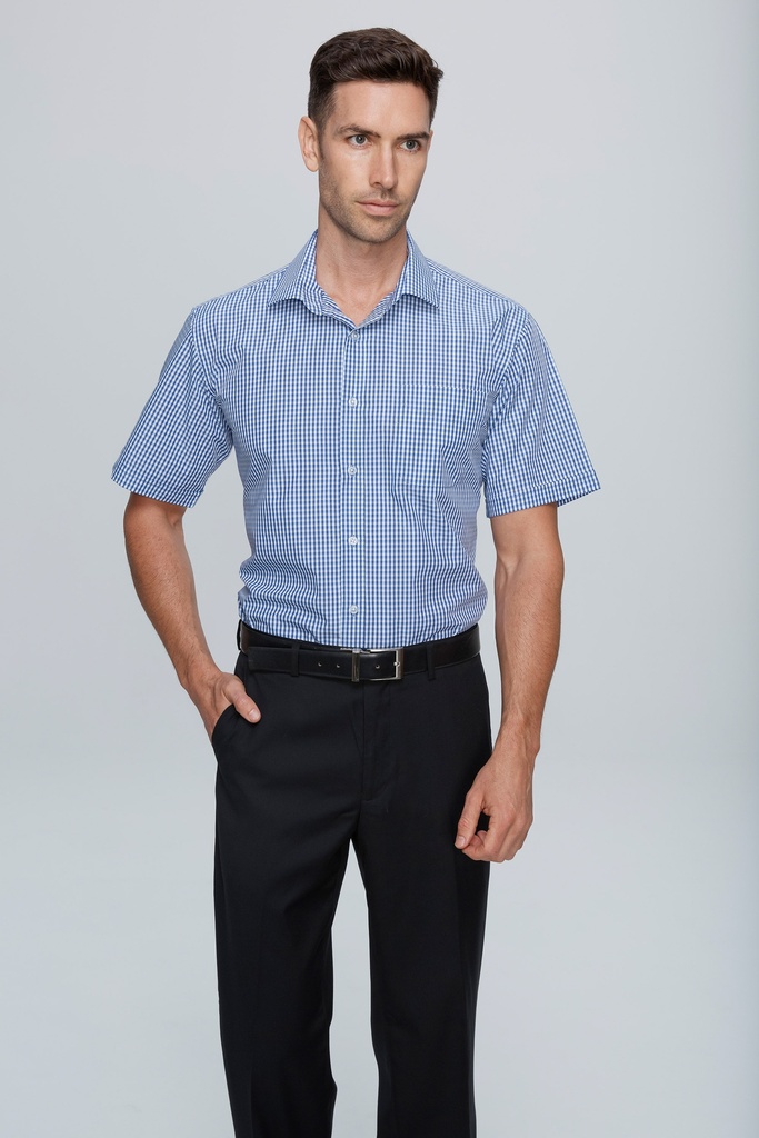 [AP1907S] EPSOM MENS SHIRT SHORT SLEEVE - N1907S