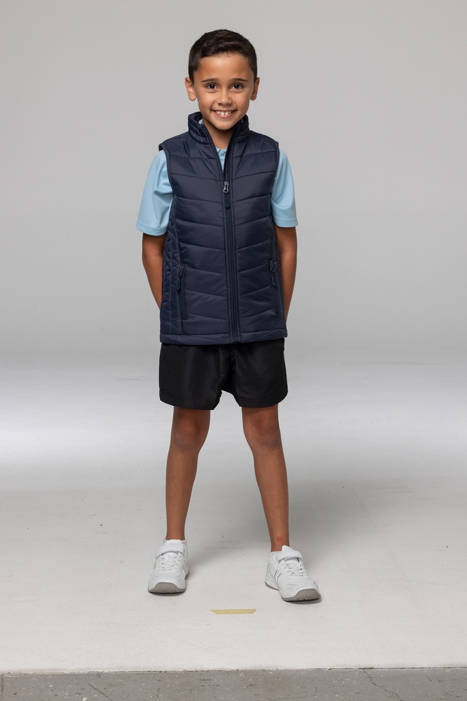 [AP3523] SNOWY KIDS VESTS - N3523