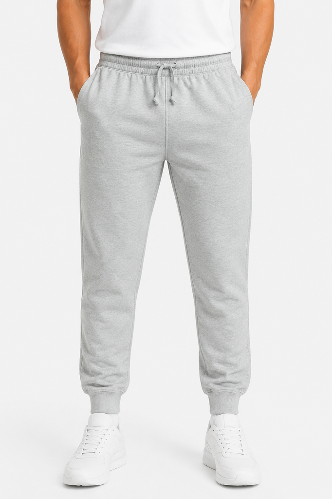 [AP1608] TAPERED FLEECE MENS PANTS - N1608