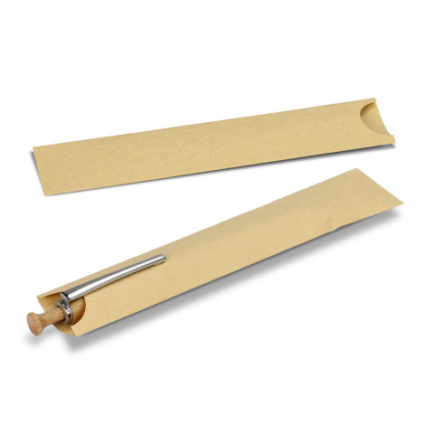 [TR129257-Natural-Standard] Kraft Paper Pen Sleeve
