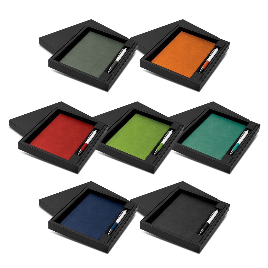 [TR129681] Genoa Notebook and Pen Gift Set