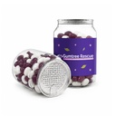 Corporate Colour Jelly Beans in Clear Can 210g