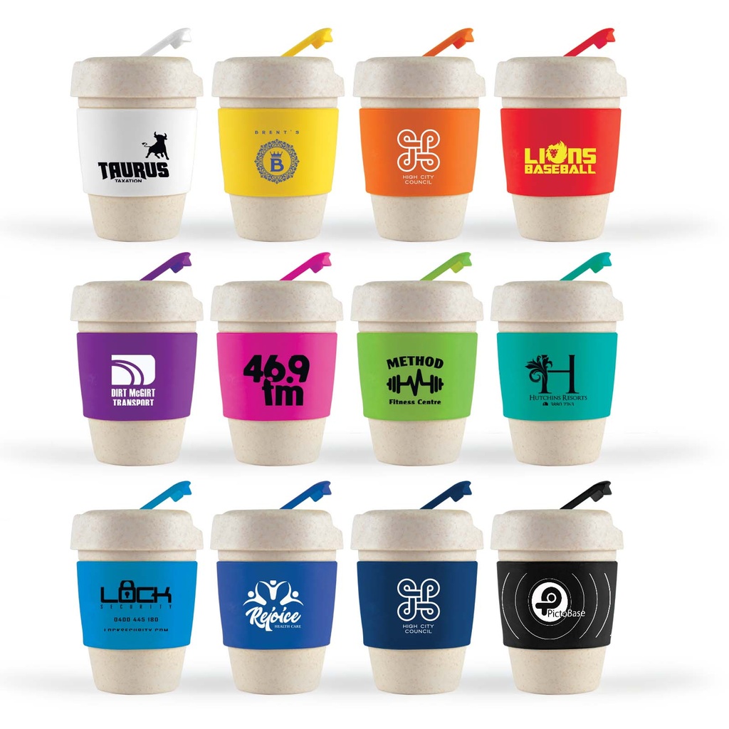 [LL0453] Kick Eco Coffee Cup / Silicone Band 