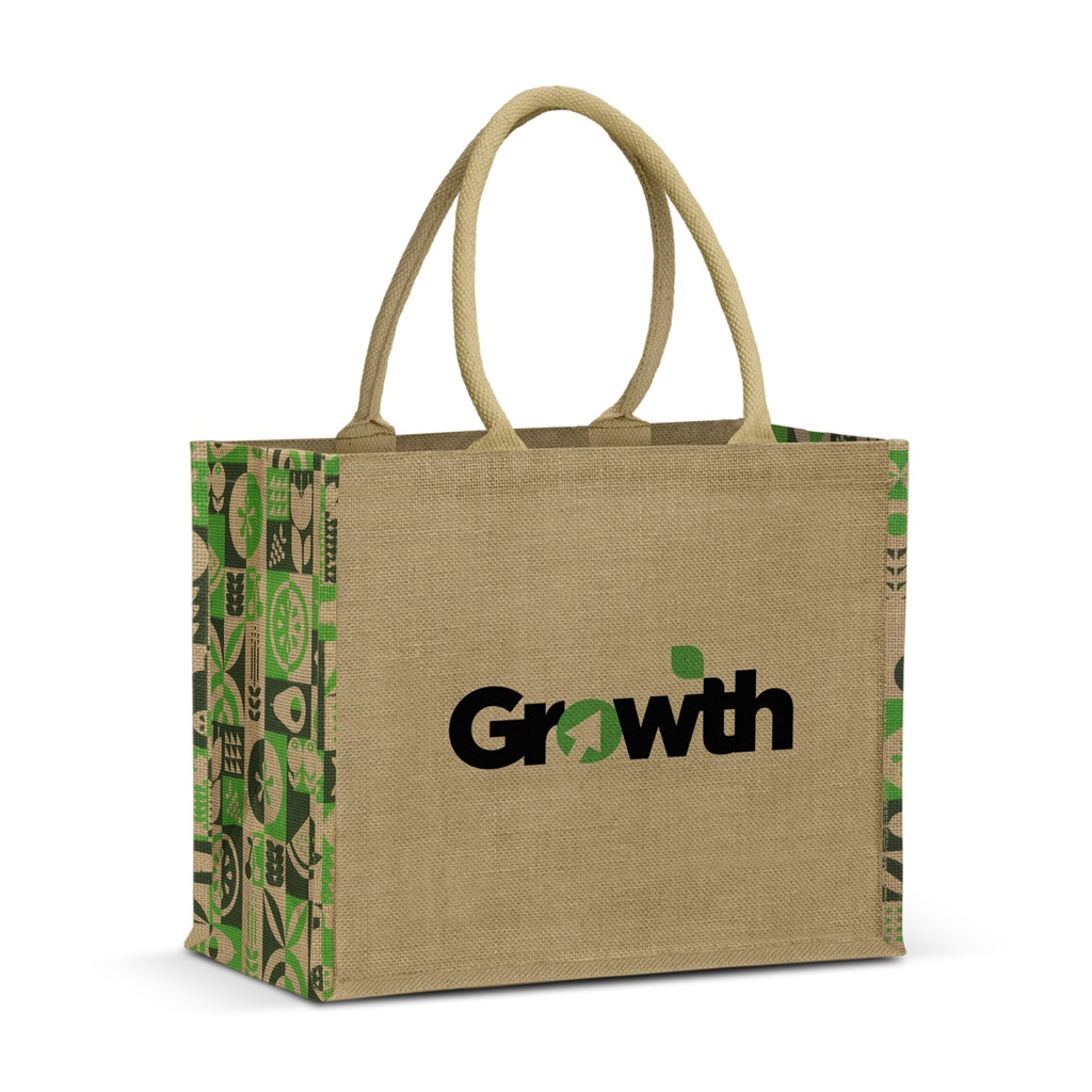 [TR110916] Torino Jute Tote Bag