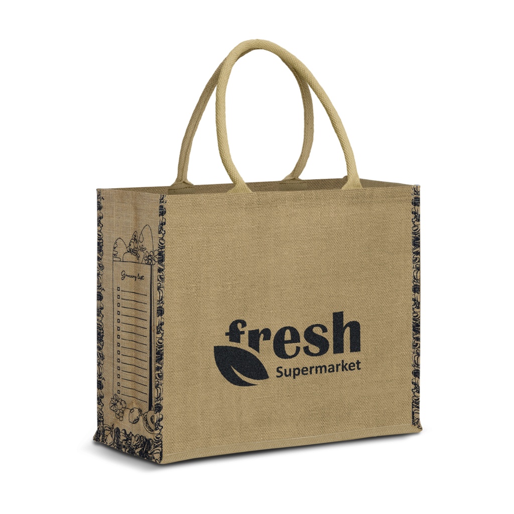 [TR124422] Modena Jute Tote Bag