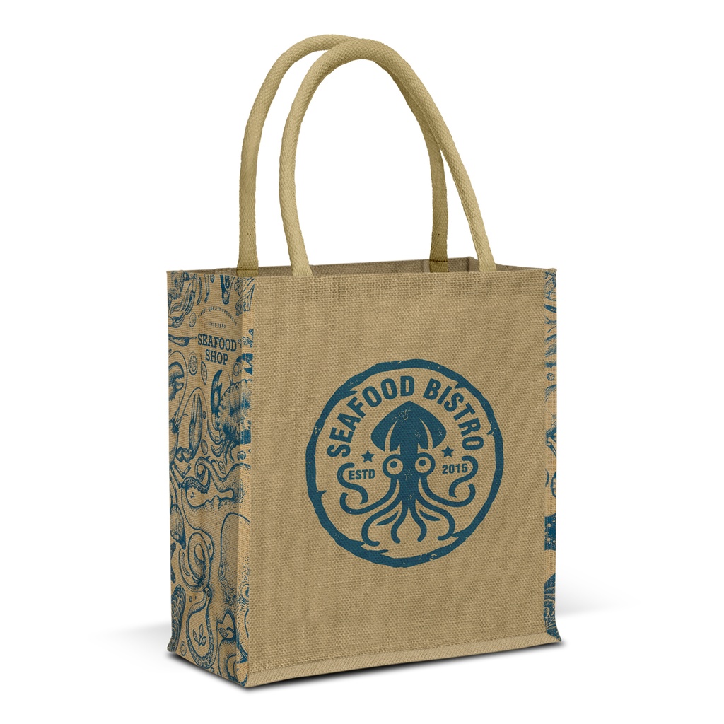 [TR127014] Lanza Jute Tote Bag