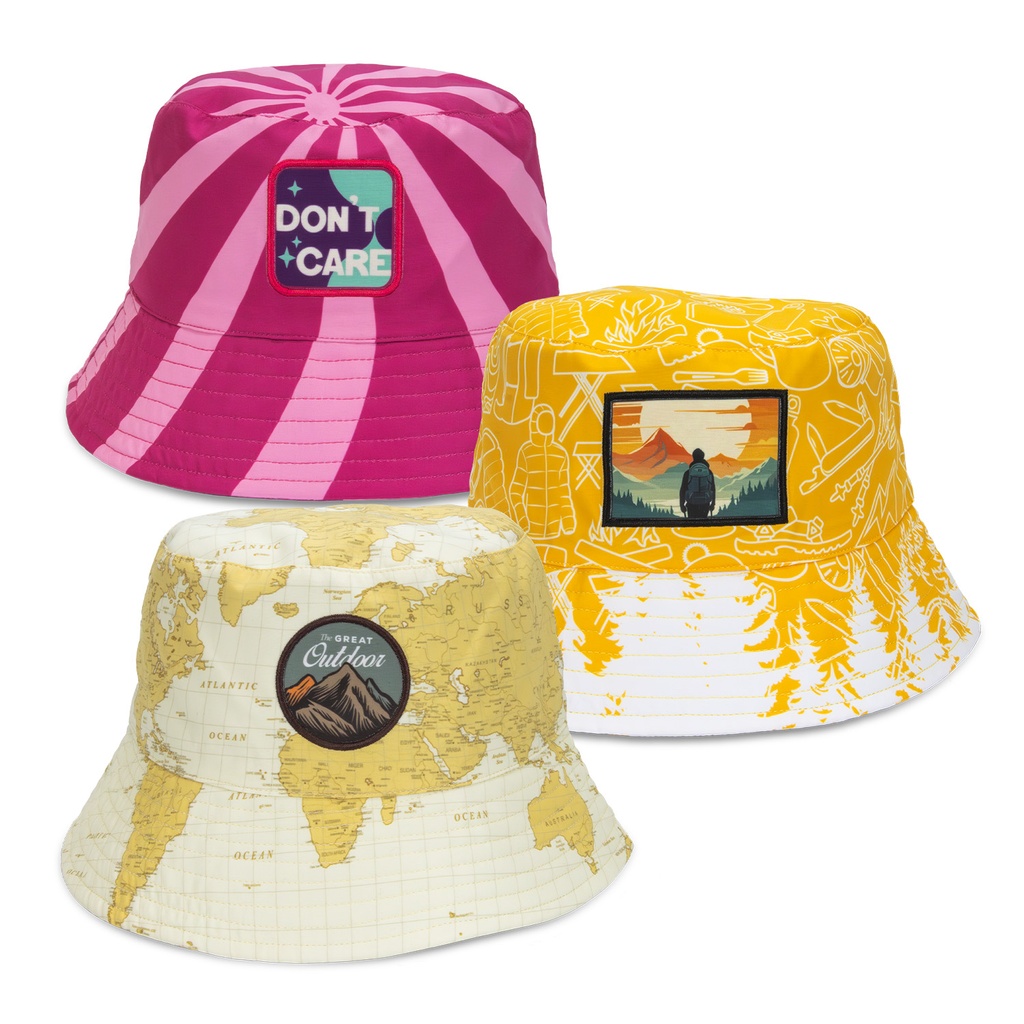 [TR129721] Sonny Custom Bucket Hat with Full Colour Patch