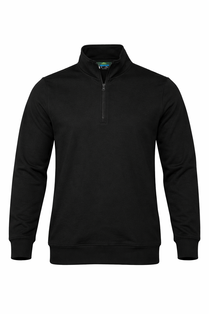 [AP1534] MAWSON MENS 1/4 ZIP SWEATER - 1534