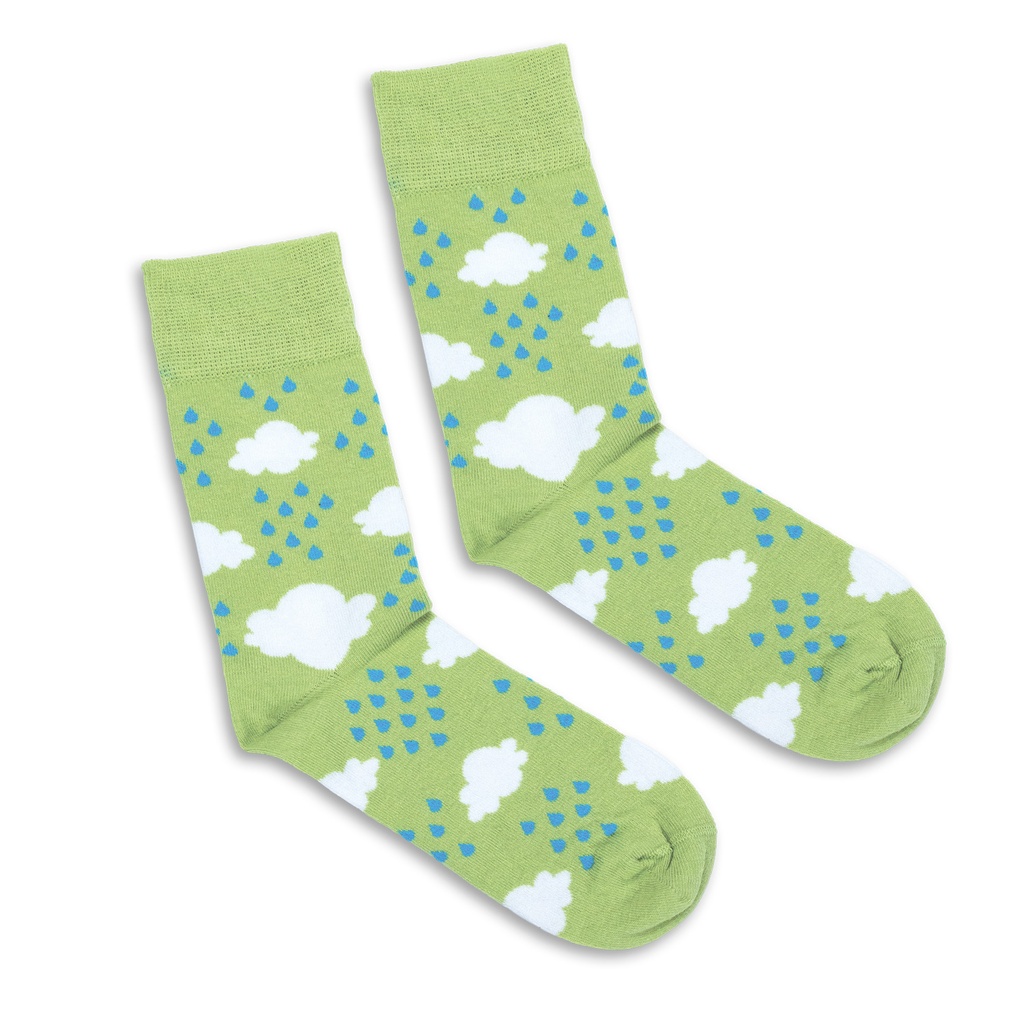 [TR134212] Pixel Knitted Business Socks