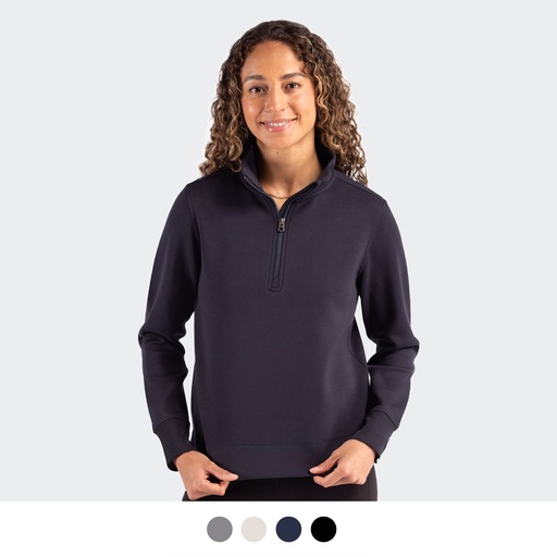 Cutter & Buck Roam Womens Half Zip Jacket