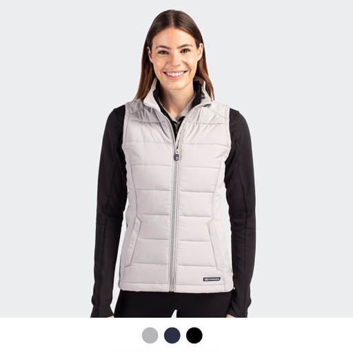Cutter & Buck Evoke Womens Hybrid Vest